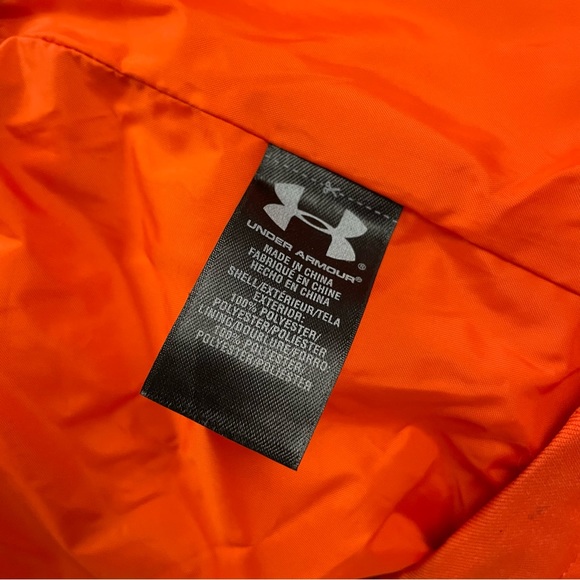 Under Armour Men's Coldgear Infrared Ghost Shell Jacket Medium Orange Tactical - Picture 8 of 16